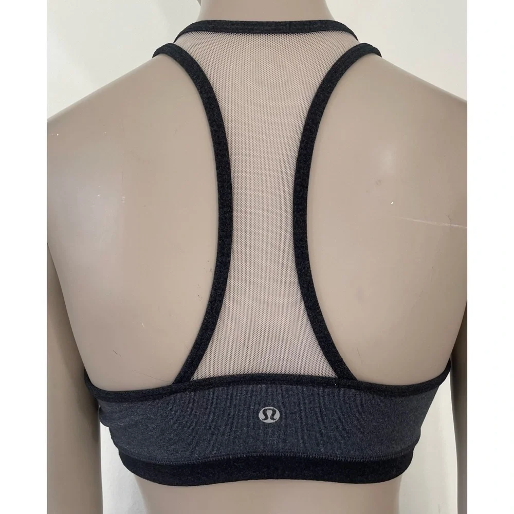 Lululemon Athletica Two Toned Grey Sports Bra